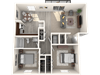 Two Bedroom Mishawaka Apartment